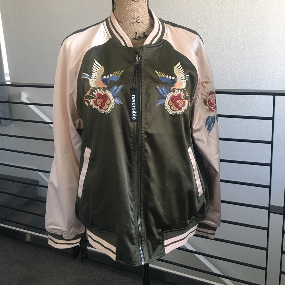 NWOT Express reversible jacket